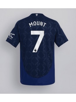 Billige Manchester United Mason Mount #7 Bortedrakt 2024-25 Kortermet